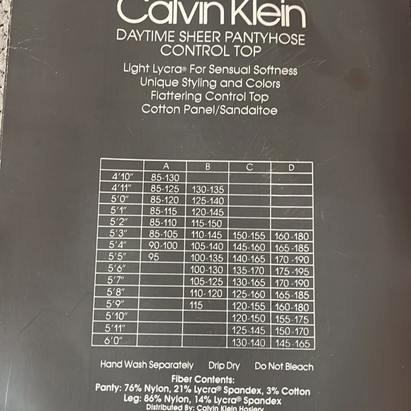 Lot of Four (4) Pairs of Pantyhose Plus One pair Tights - Picture 8 of 11